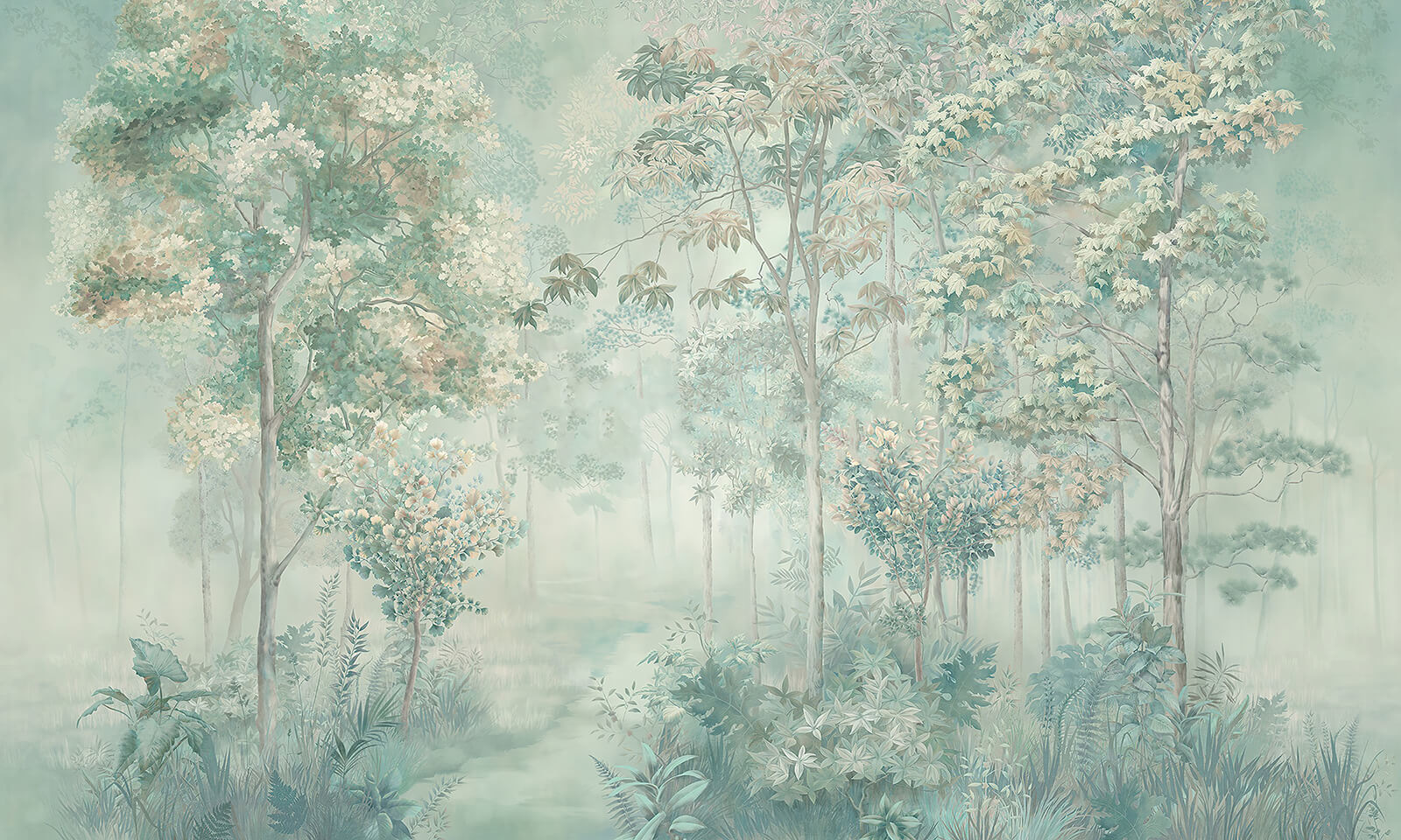 Wallpaper with trees and plants Wallpaper with trees and plants