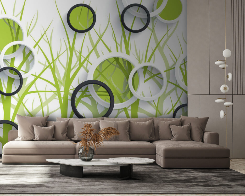 u78082pig58 1024x819 - Papel de parede com círculos e árvores - tegory