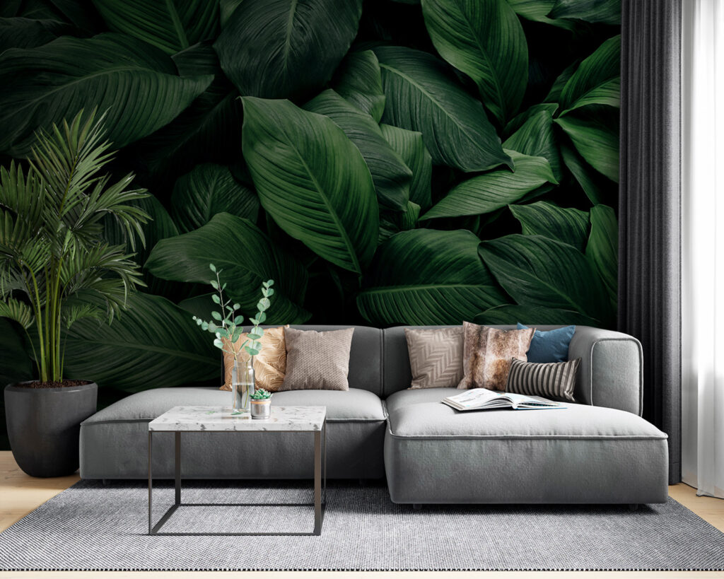 Large green leaves Large green leaves