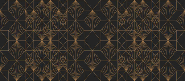 Design elegante com padrão geométrico metálico Design elegante com padrão geométrico metálico