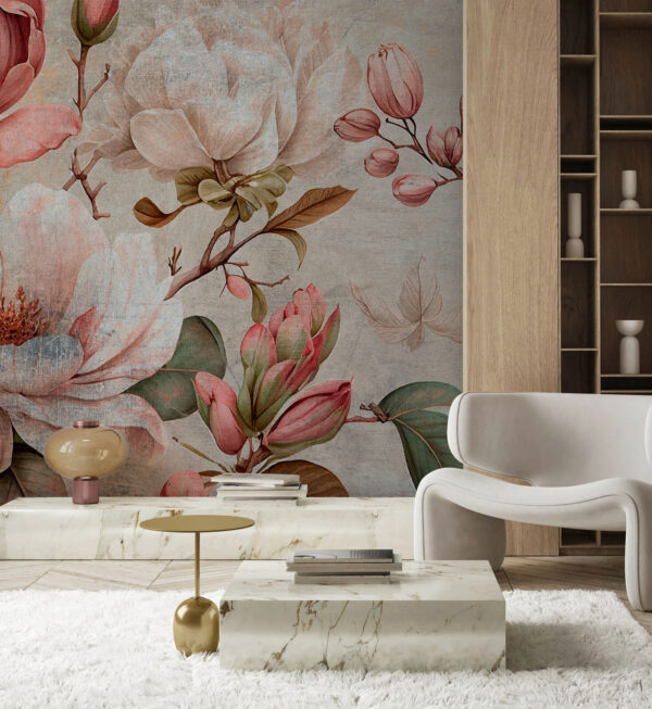 Arranjo floral elegante em tons suaves. Arranjo floral elegante em tons suaves.