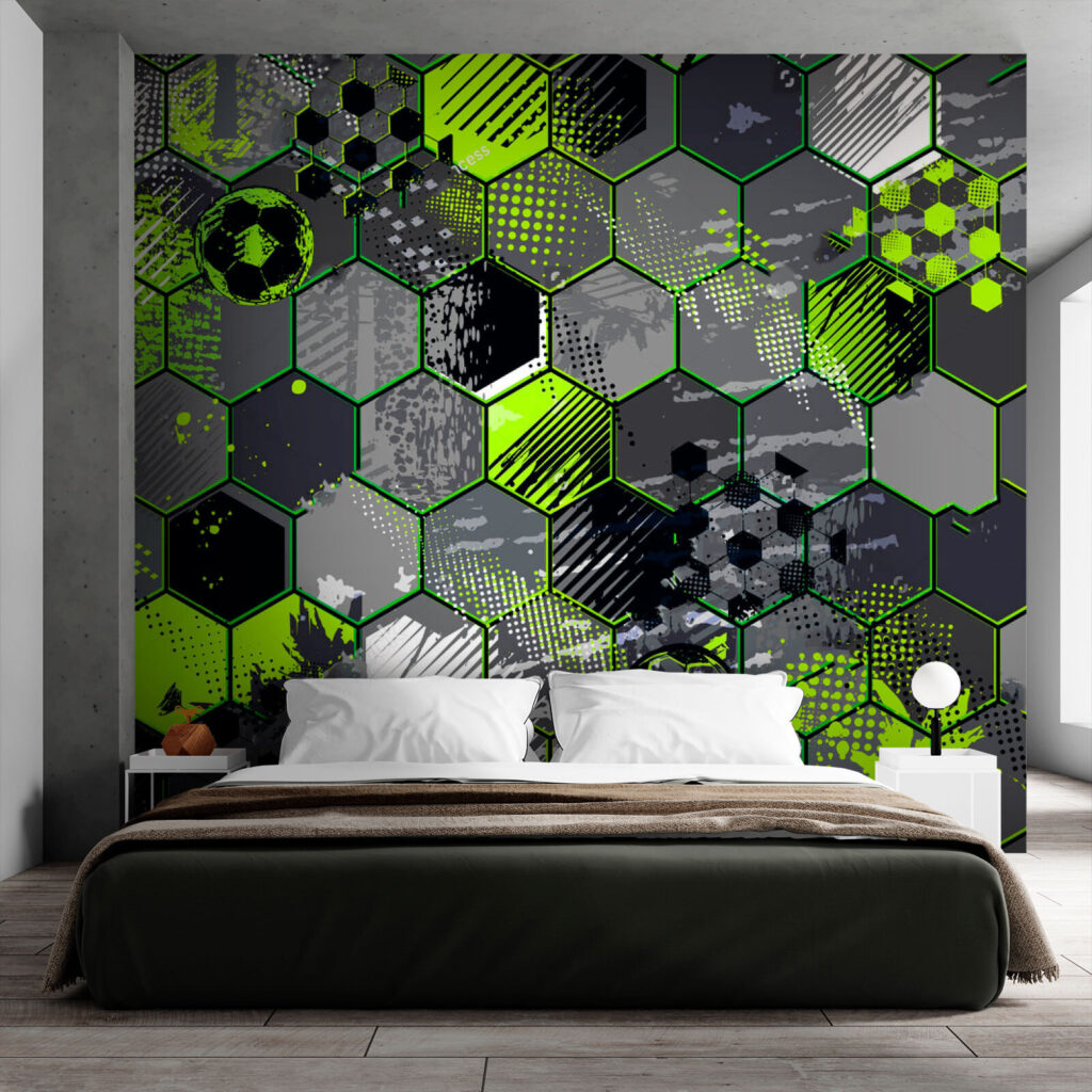 Padrão de hexágonos e bolas de futebol u72779pib1 1024x1024 - Padrão de hexágonos e bolas de futebol