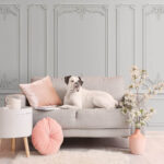 Papel de parede Parede com paredes brancas