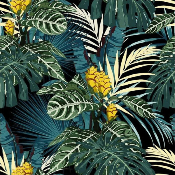 Padrão de plantas tropicais Padrão de plantas tropicais