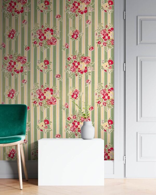 Papel de parede com flores Papel de parede com flores