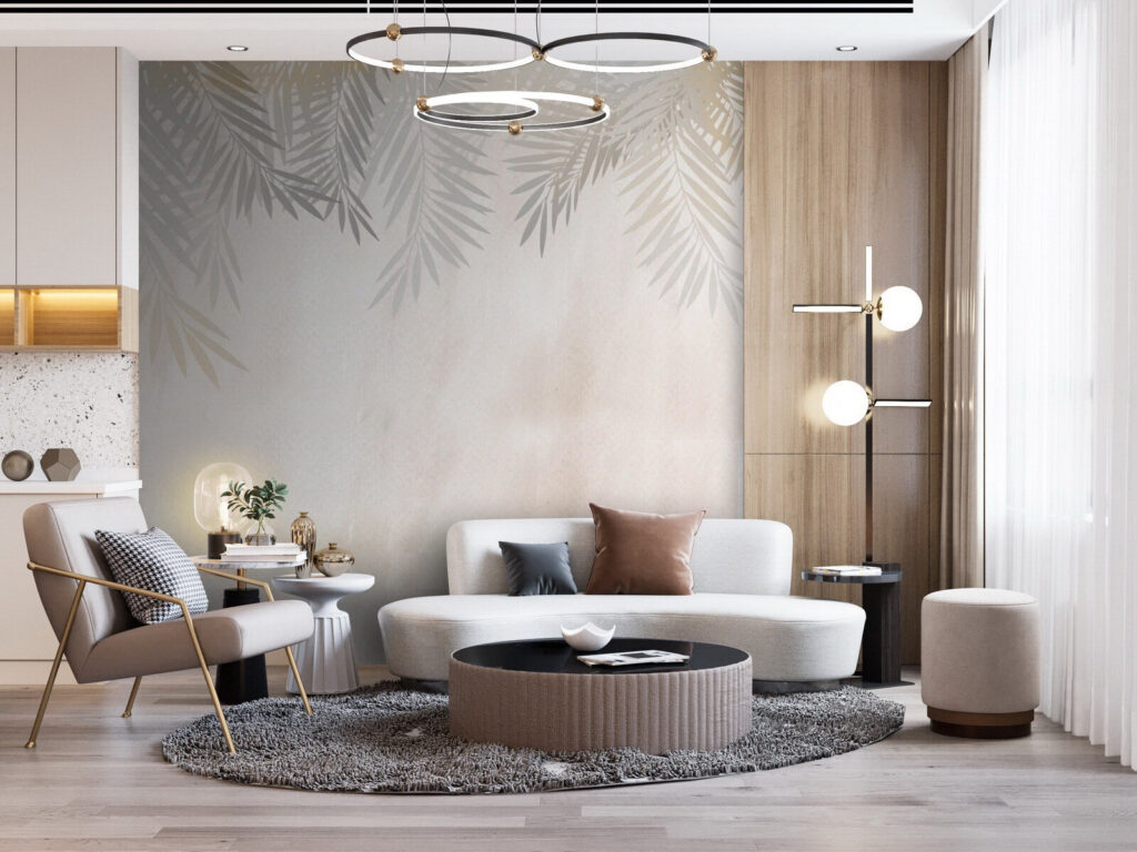 Delicate leaves on a soft background Delicate leaves on a soft background