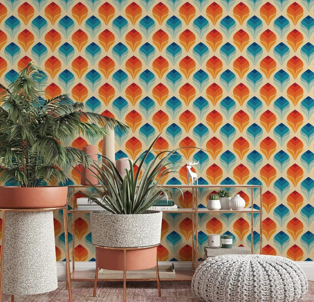 Padrão de folhas cor de laranja e azuis u71428pig1m 1024x983 - Padrão de folhas cor de laranja e azuis - tegory