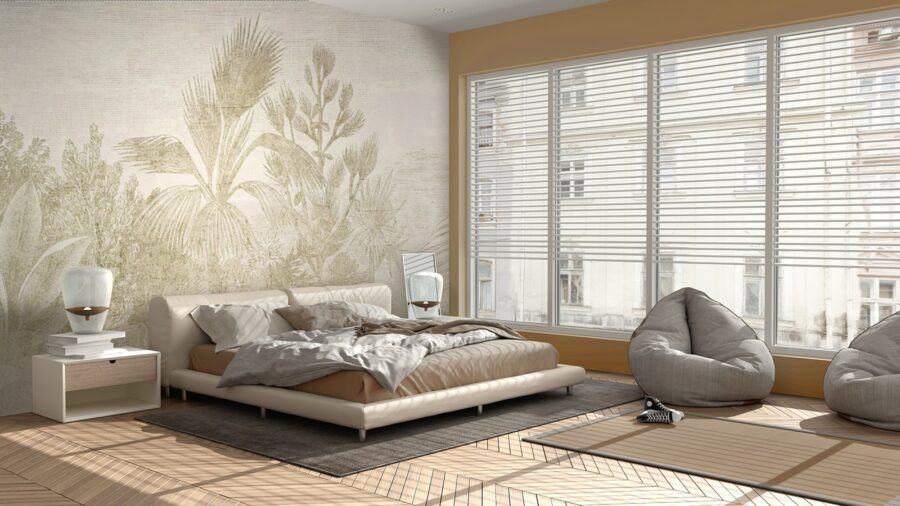 Desenho de plantas e plantas