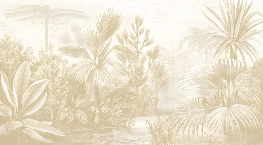 Desenho de plantas e plantas