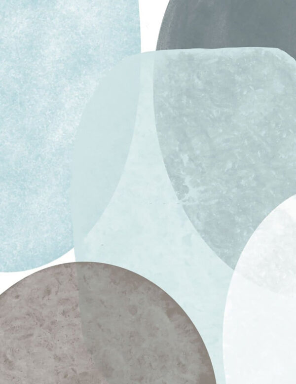 Formas abstractas em cores suaves. Formas abstractas em cores suaves.