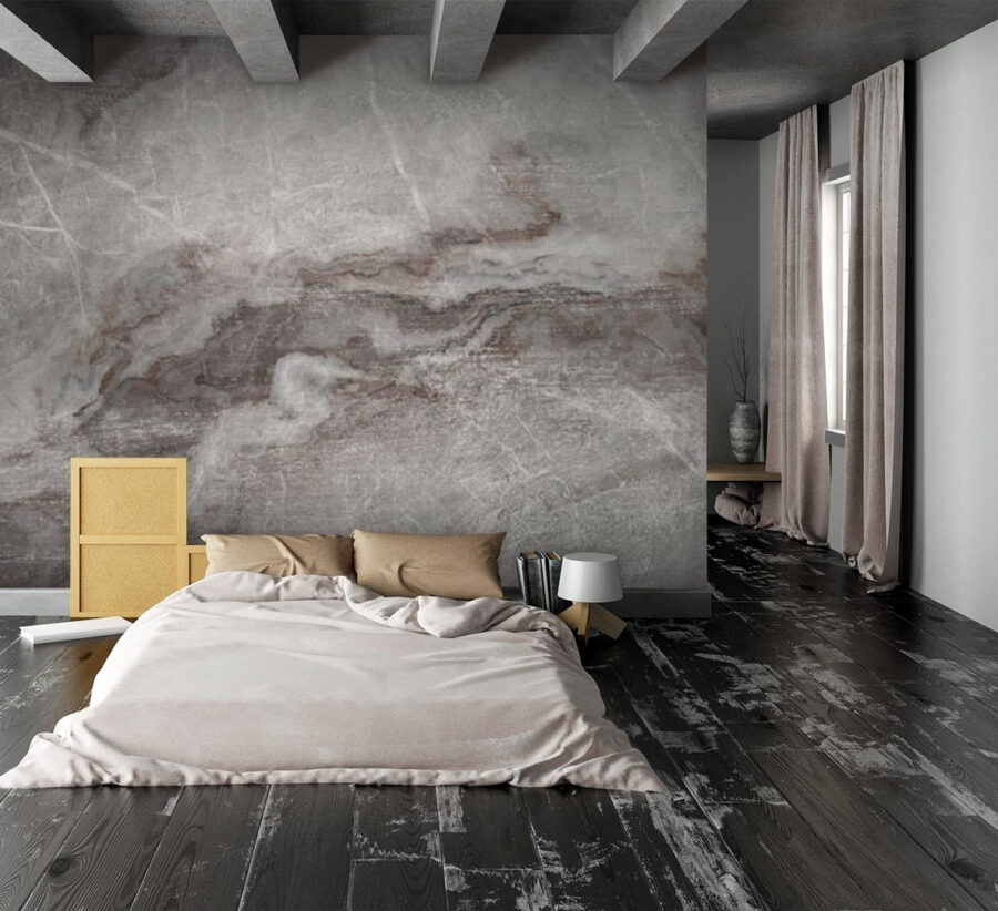 Textura de mármore elegante com veios suaves.
