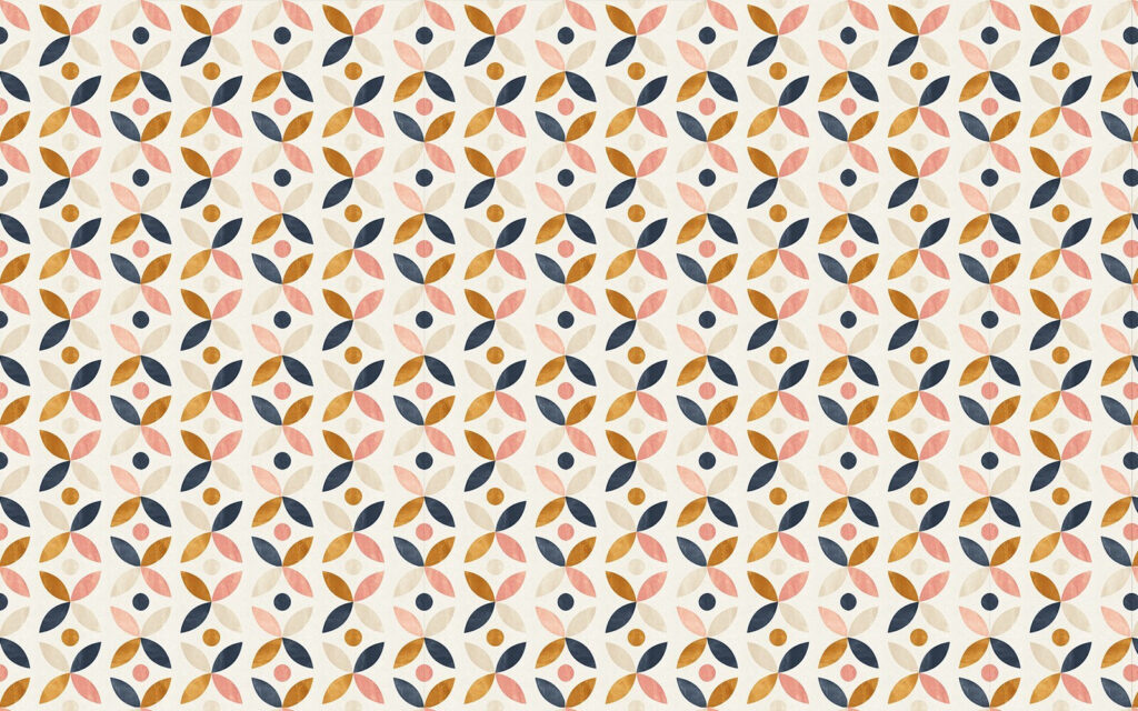 Padrão de círculos e pontos coloridos Padrão de círculos e pontos coloridos