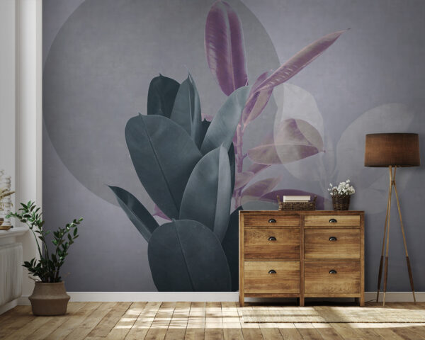 Folhagem elegante com tons de cor suaves. Folhagem elegante com tons de cor suaves.