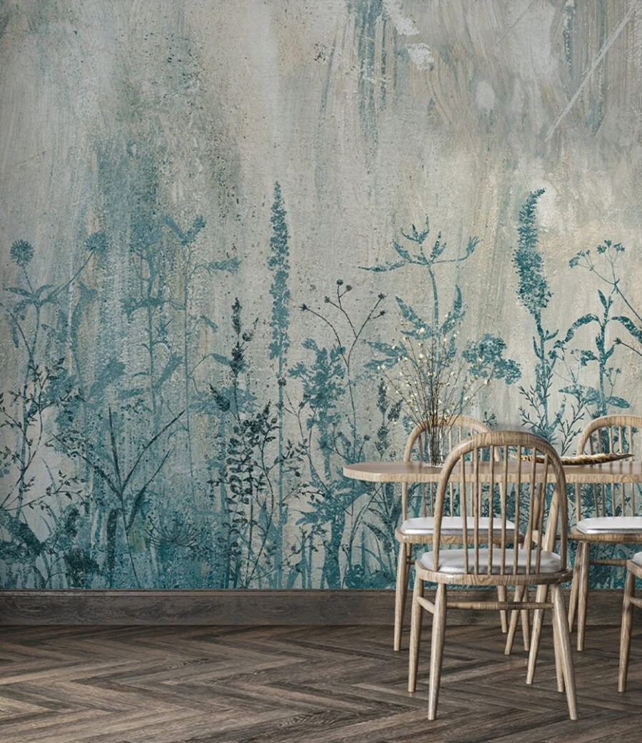 Papel de parede Pintura de plantas e flores - Image 3