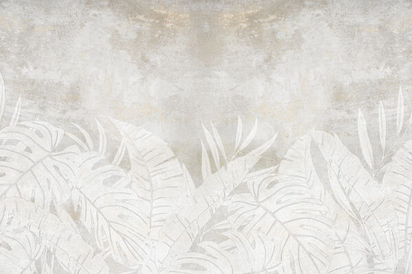 Fundo branco com folhas Fundo branco com folhas