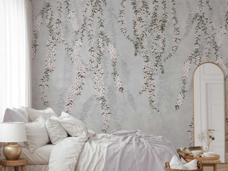 Papel de parede com flores