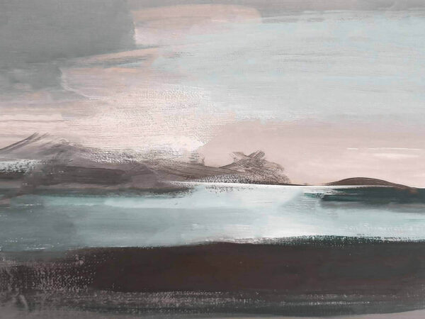 Pintura de uma massa de água Pintura de uma massa de água