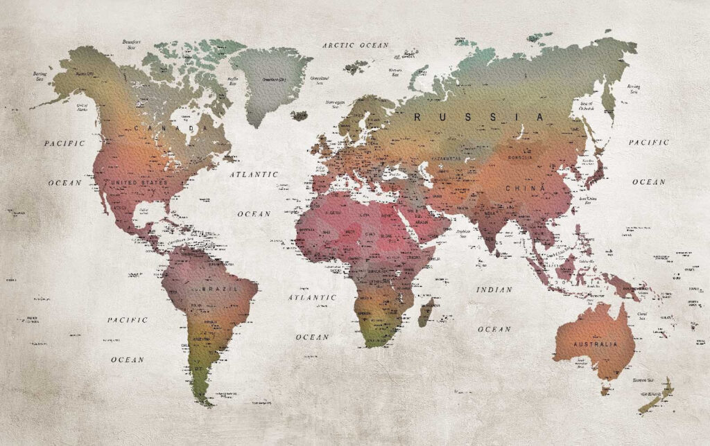 Mapa do mundo Mapa do mundo