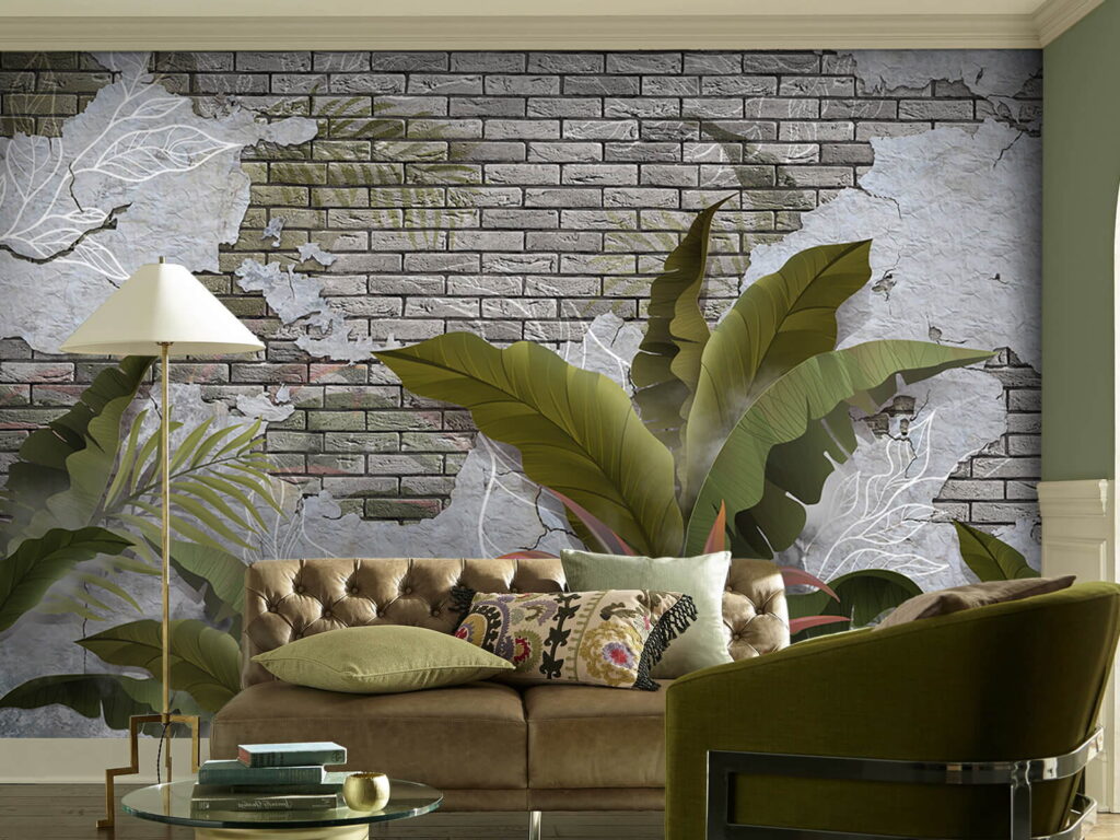 Parede de tijolo com folhas e uma parede de tijolo u59823pig1 1024x768 - Parede de tijolo com folhas e uma parede de tijolo - tegory