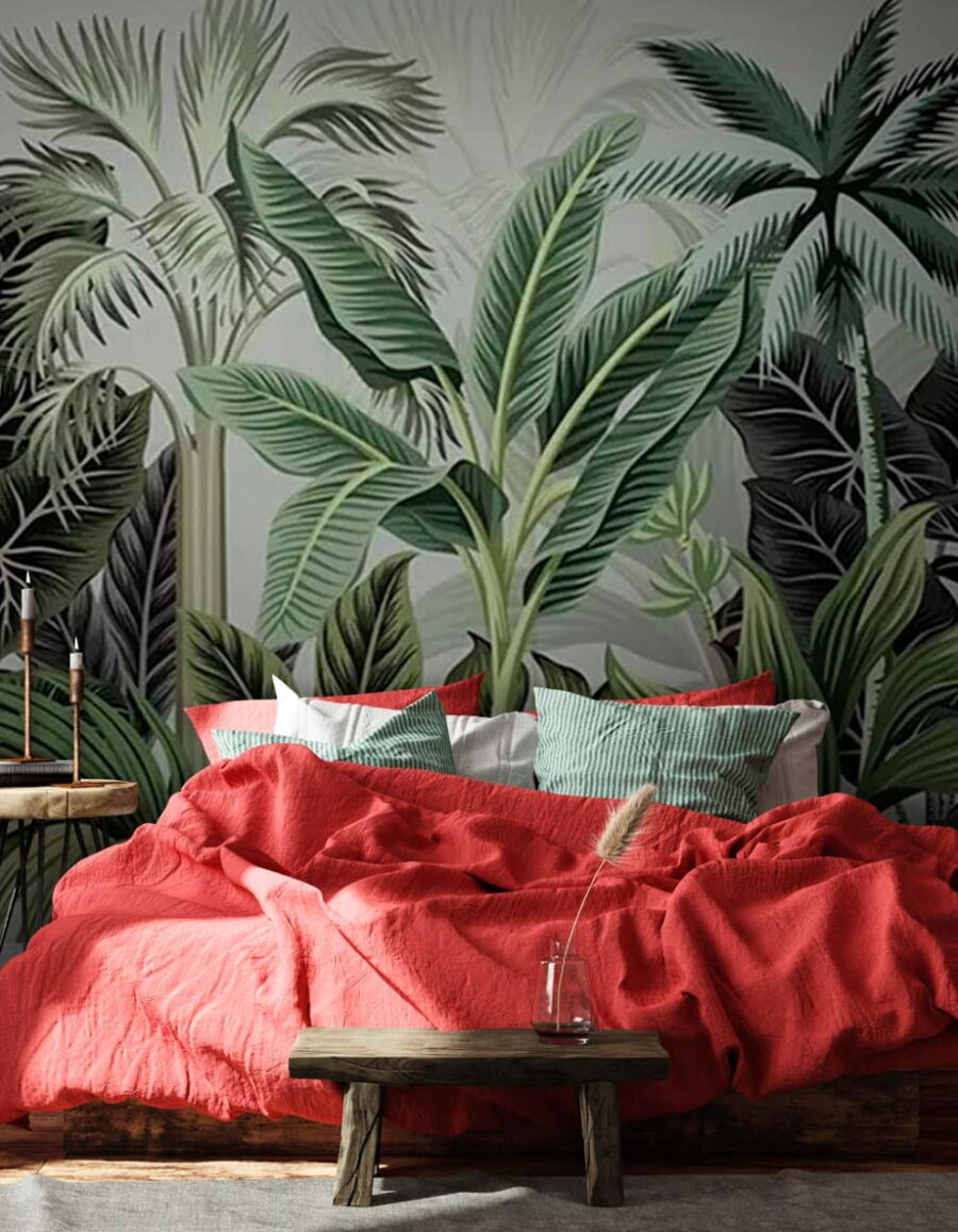 Papel de parede Grupo de plantas tropicais - Image 2