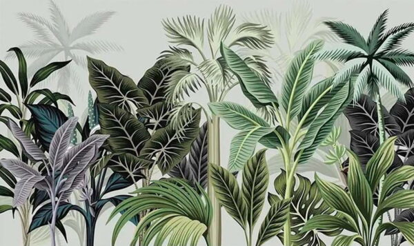 Grupo de plantas tropicais Grupo de plantas tropicais