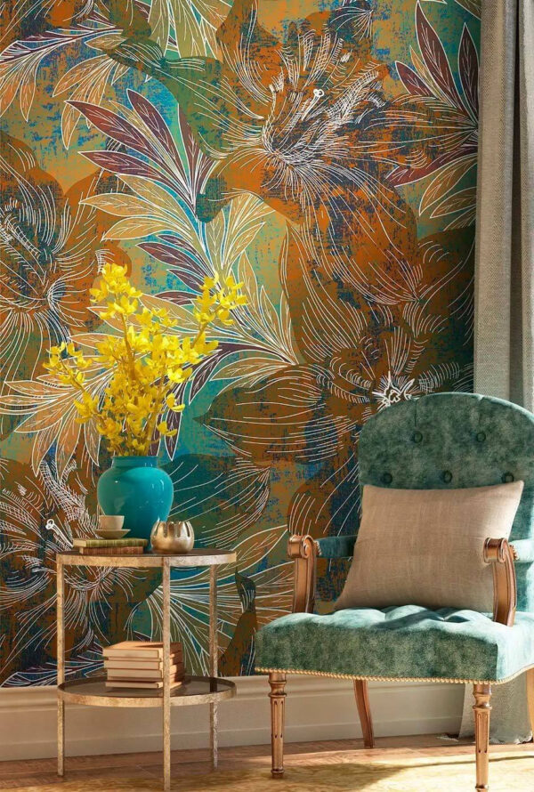 Inspiração de design de padrão floral bonito. Inspiração de design de padrão floral bonito.