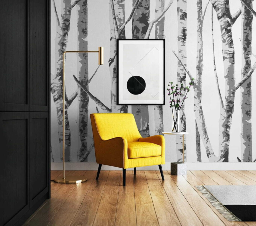 Group of trees with no leaves Group of trees with no leaves