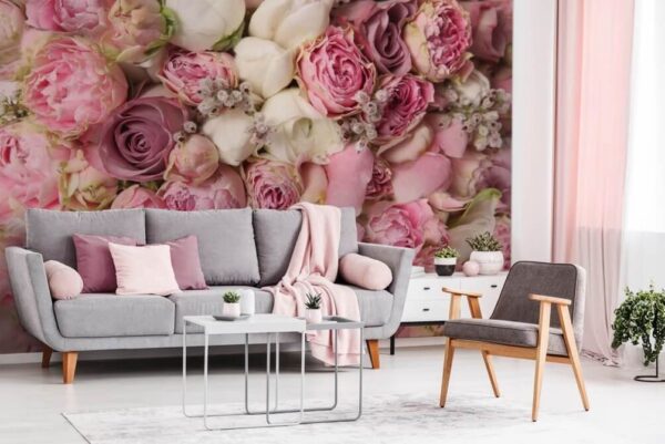 Um lindo ramo de rosas cor-de-rosa. Um lindo ramo de rosas cor-de-rosa.