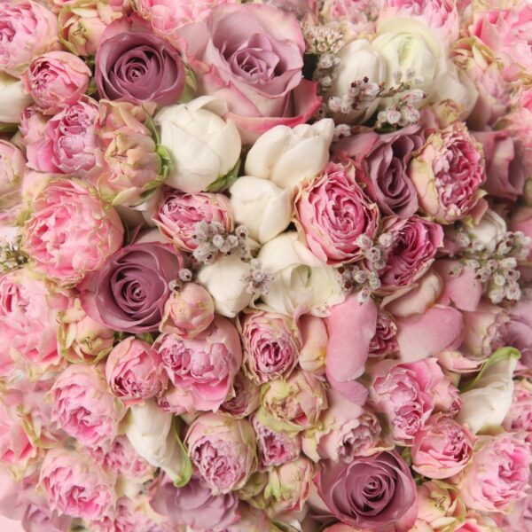 Um lindo ramo de rosas cor-de-rosa. Um lindo ramo de rosas cor-de-rosa.