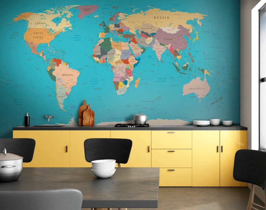 Mapa do mundo