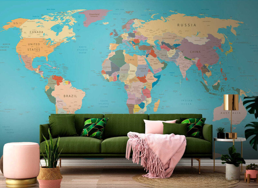 Mapa do mundo