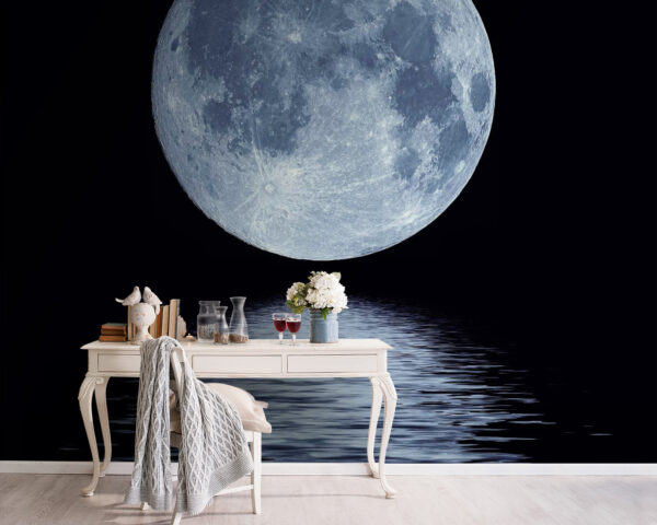 Lua cheia sobre a água Lua cheia sobre a água
