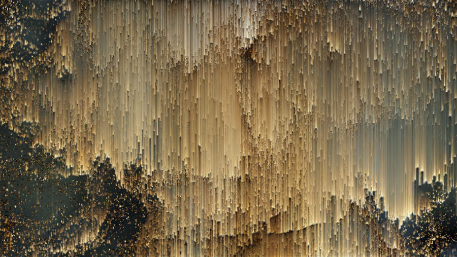 Padrões abstractos em tons suaves.