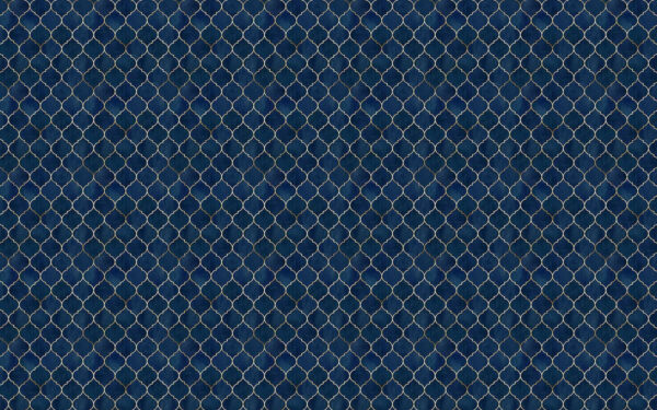 Padrão de treliça azul e branco Padrão de treliça azul e branco