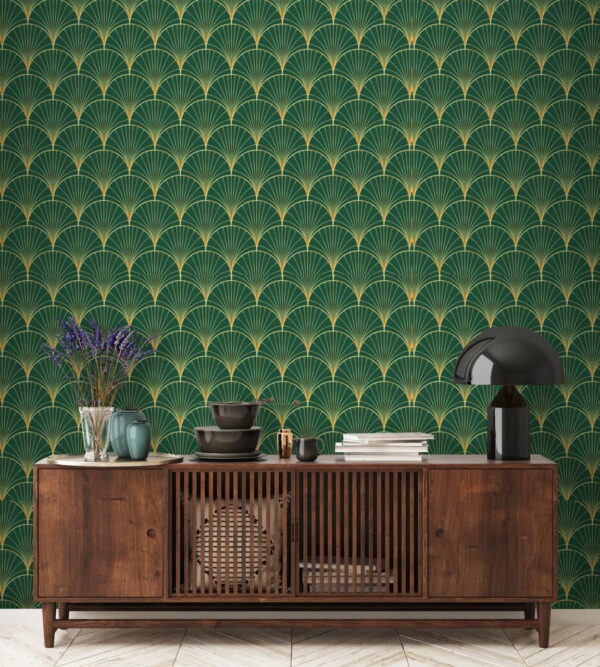 Padrão verde e amarelo Padrão verde e amarelo
