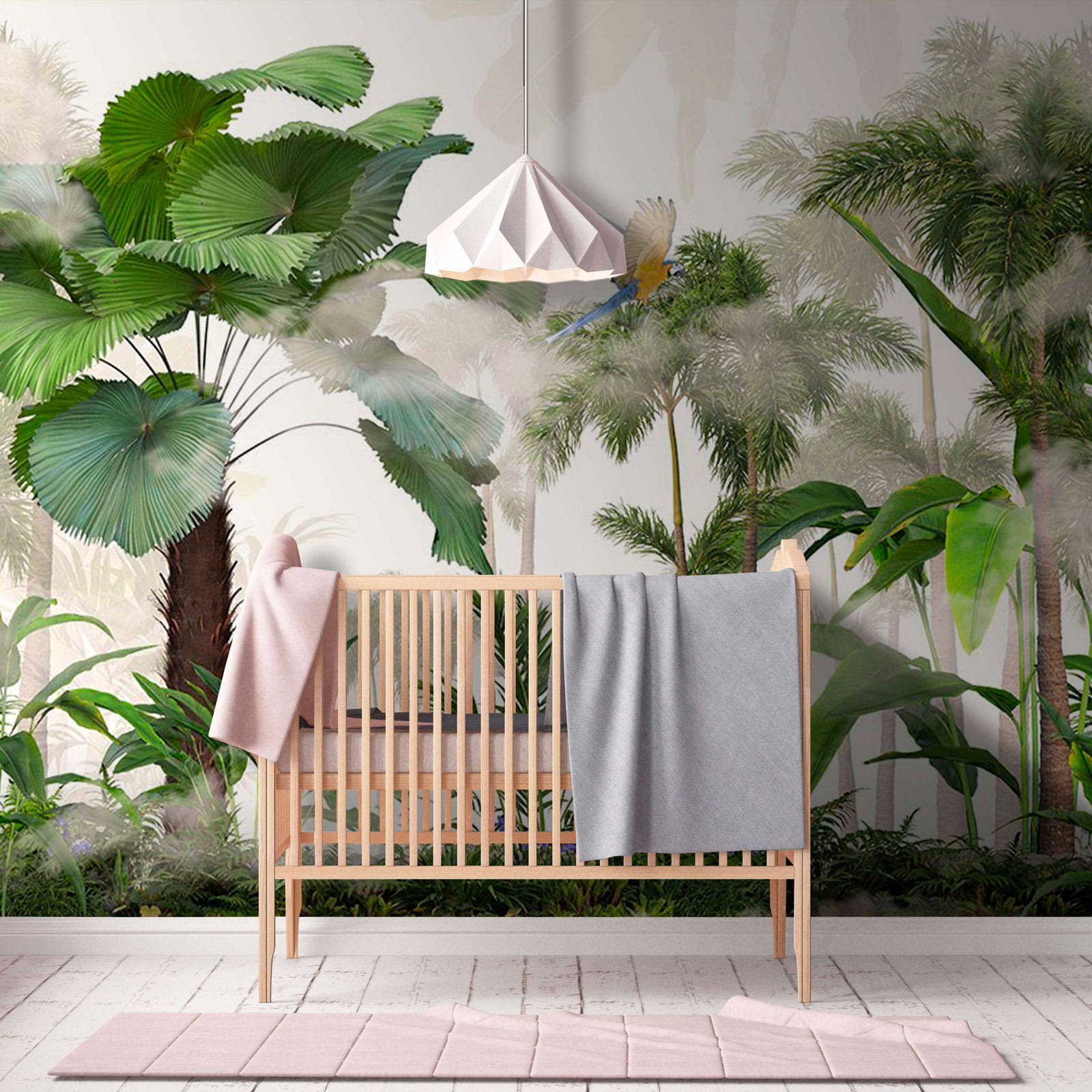 Group of trees and plants