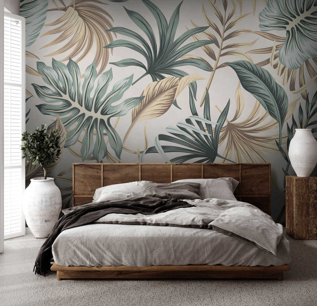 Padrão de folhas sobre um fundo branco u51888pib1 1024x989 - Padrão de folhas sobre um fundo branco
