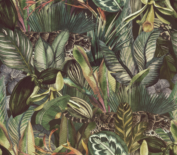 Padrão de plantas tropicais Padrão de plantas tropicais