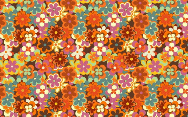 Grupo de flores coloridas Grupo de flores coloridas