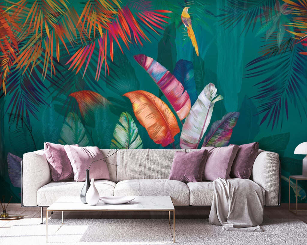 Colorful leaves and plants Colorful leaves and plants