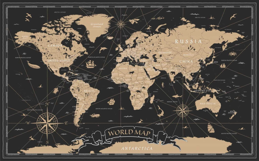 Mapa do mundo Mapa do mundo