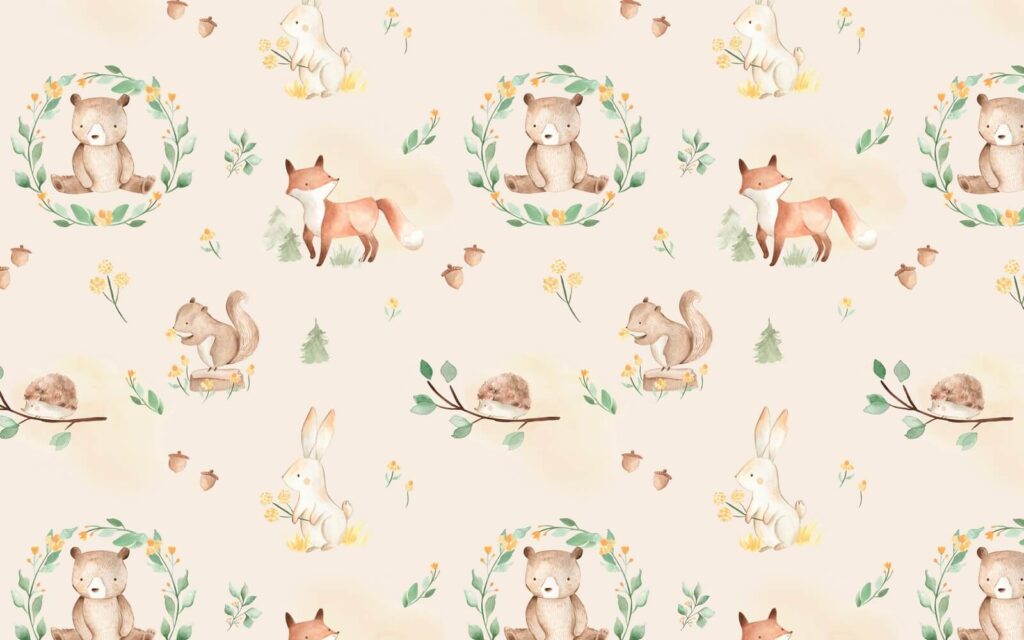 Padrão de animais e plantas Padrão de animais e plantas