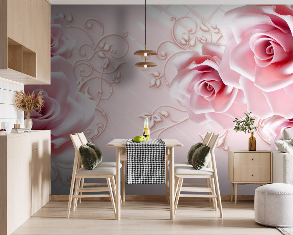 Delicate roses on a soft background Delicate roses on a soft background