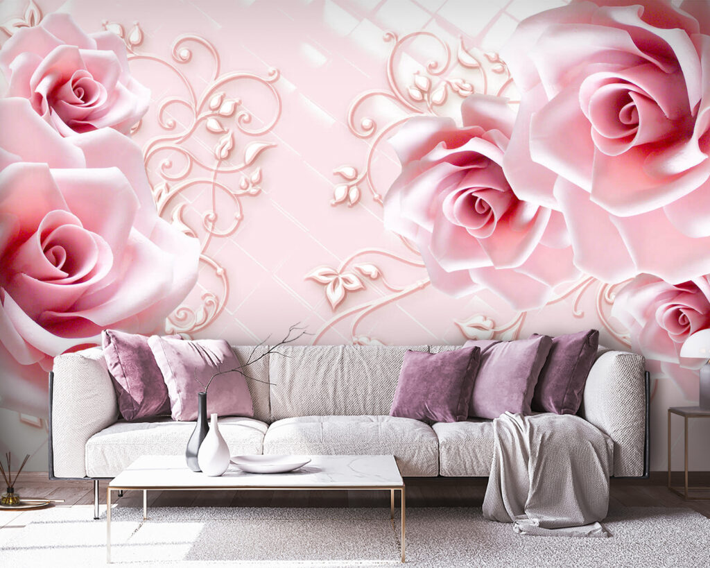 Delicate roses on a soft background Delicate roses on a soft background