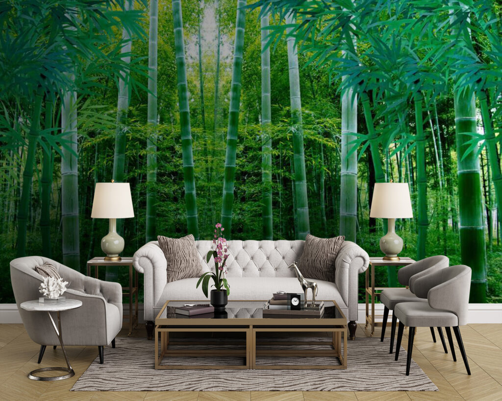 Group of bamboo trees Group of bamboo trees