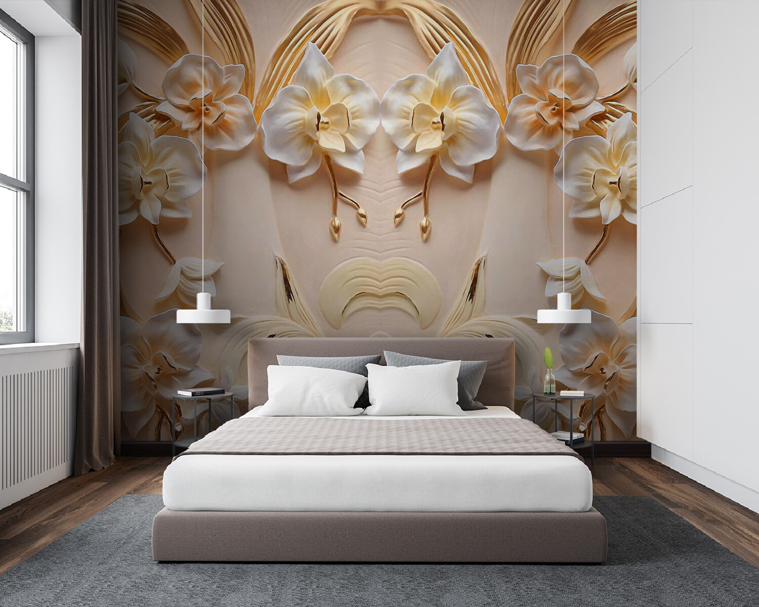 u44512pib94m - Desenho floral delicado em tons suaves - tegory