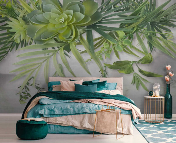 Planta verde com folhas Planta verde com folhas
