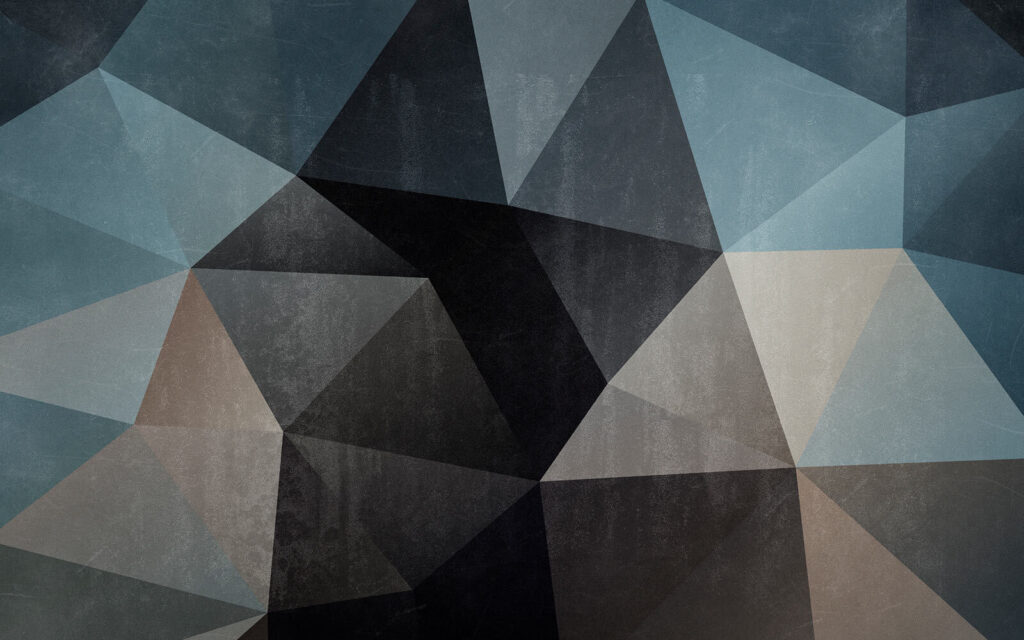 Padrão triangular preto e cinzento Padrão triangular preto e cinzento