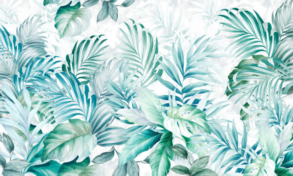 Papel de parede com folhas Papel de parede com folhas