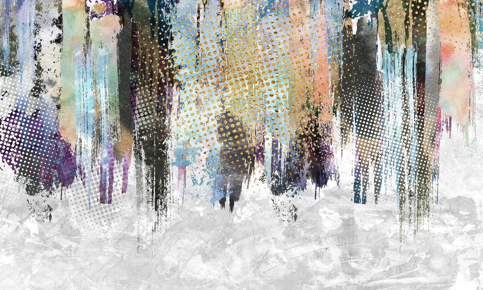 u40112p - Os tons abstractos misturam-se em harmonia - tegory